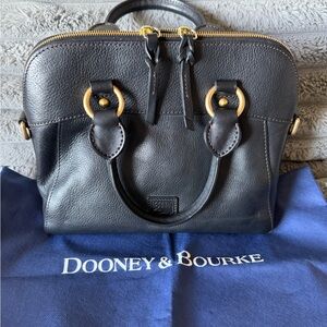 Dooney & Bourke Florentine Cameron Satchel in Black Black